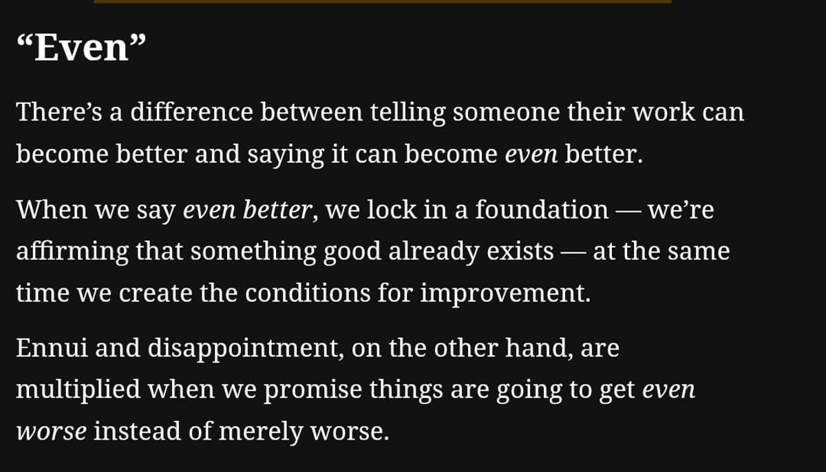Certainty Skews Perception: “Even Better” Reveals Bias
