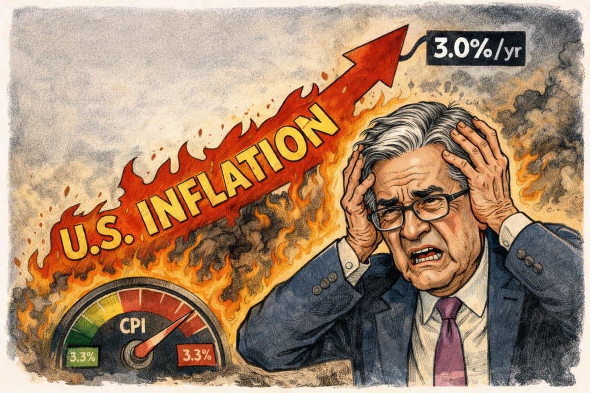 Hanke Warns Fed May Fail to Curb 3.3% Inflation