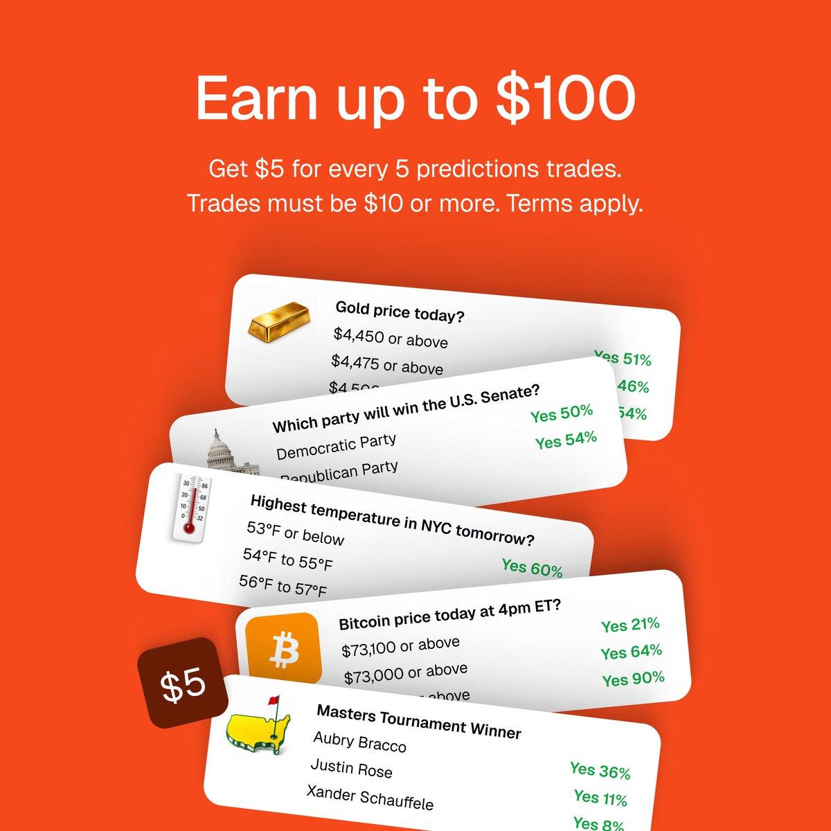 Earn $100 by Completing 100 Gemini Trades