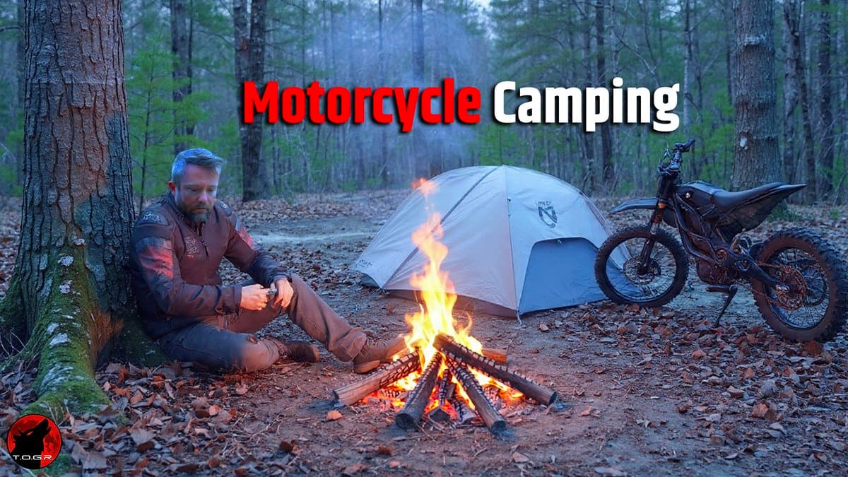 Luke's Moto Quest: Uncharted Gravel Roads and Mystery Camping