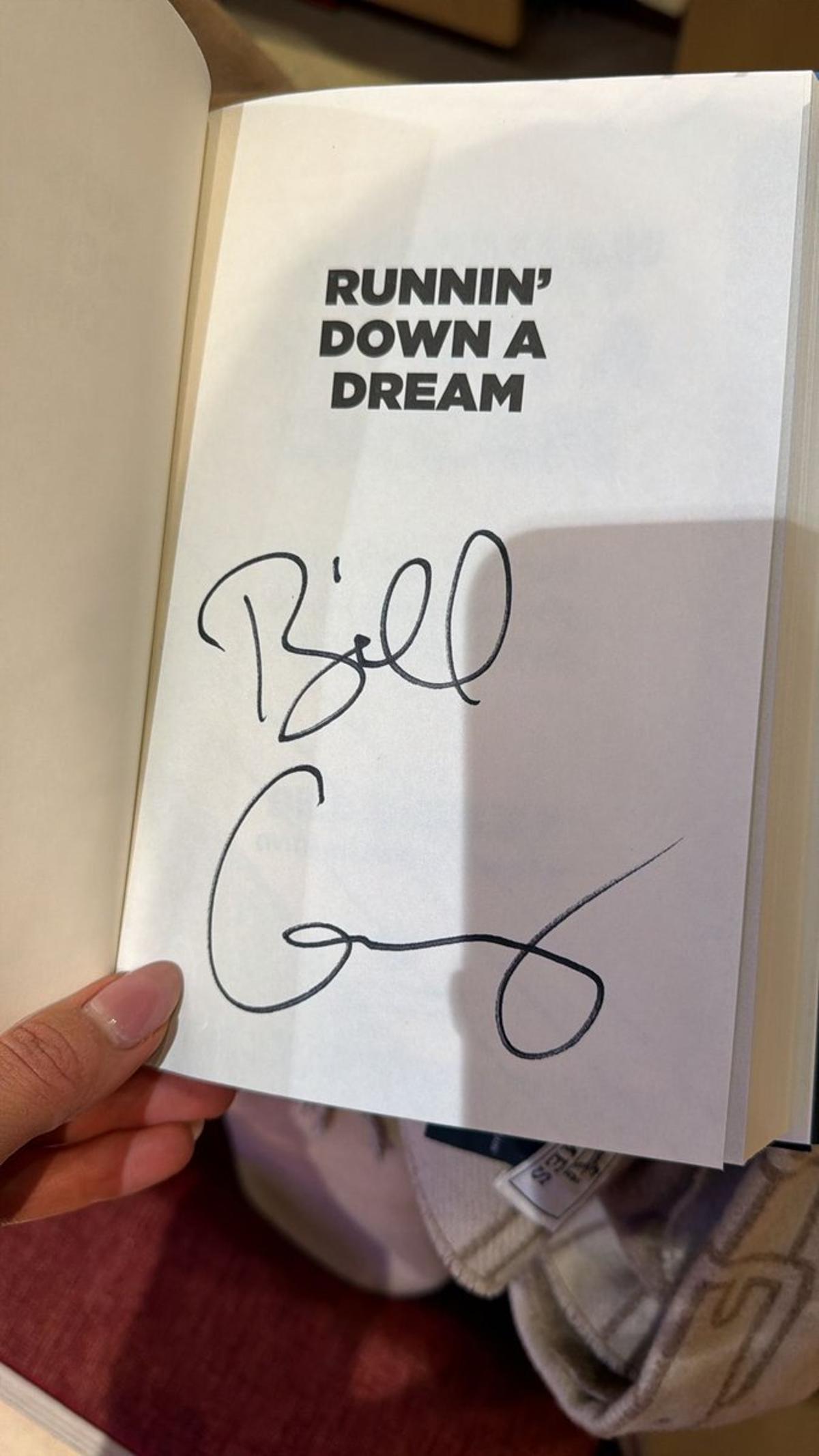 Best Friend Gifts Me a Signed Superpumped Copy