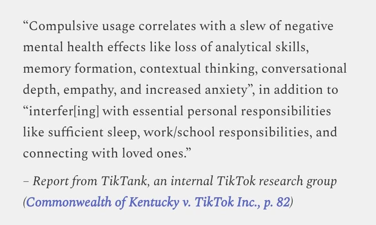 Books Boost Brain, TikTok Dulls Cognitive Skills