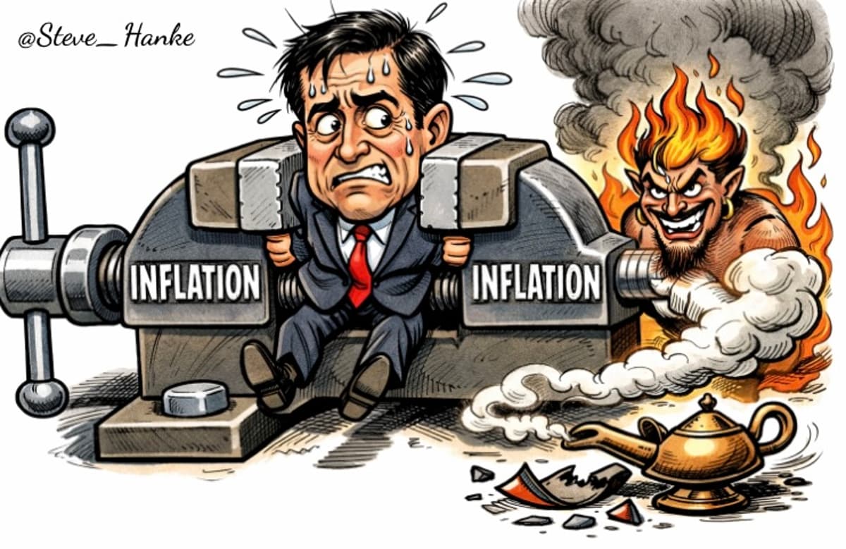 Fed Nominee Warsh Stuck in Uncontrollable Inflation Cycle