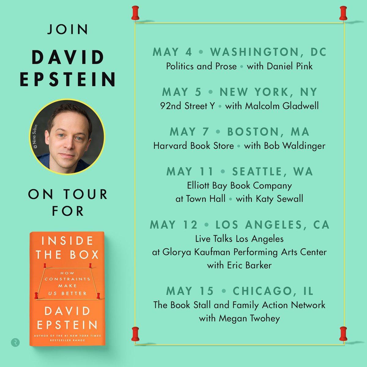 Author Tours New Book Inside The Box with Top Thinkers