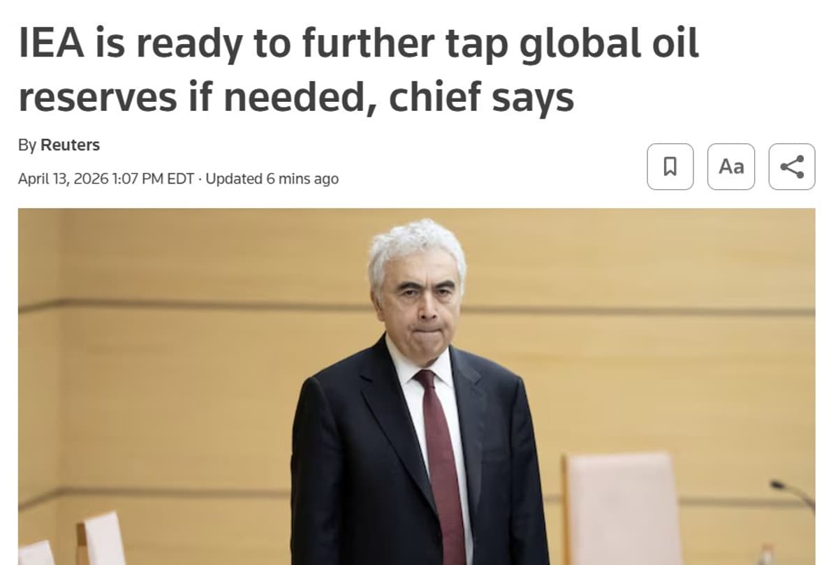 IEA Anticipates Additional SPR Releases Amid Gulf Shutdowns