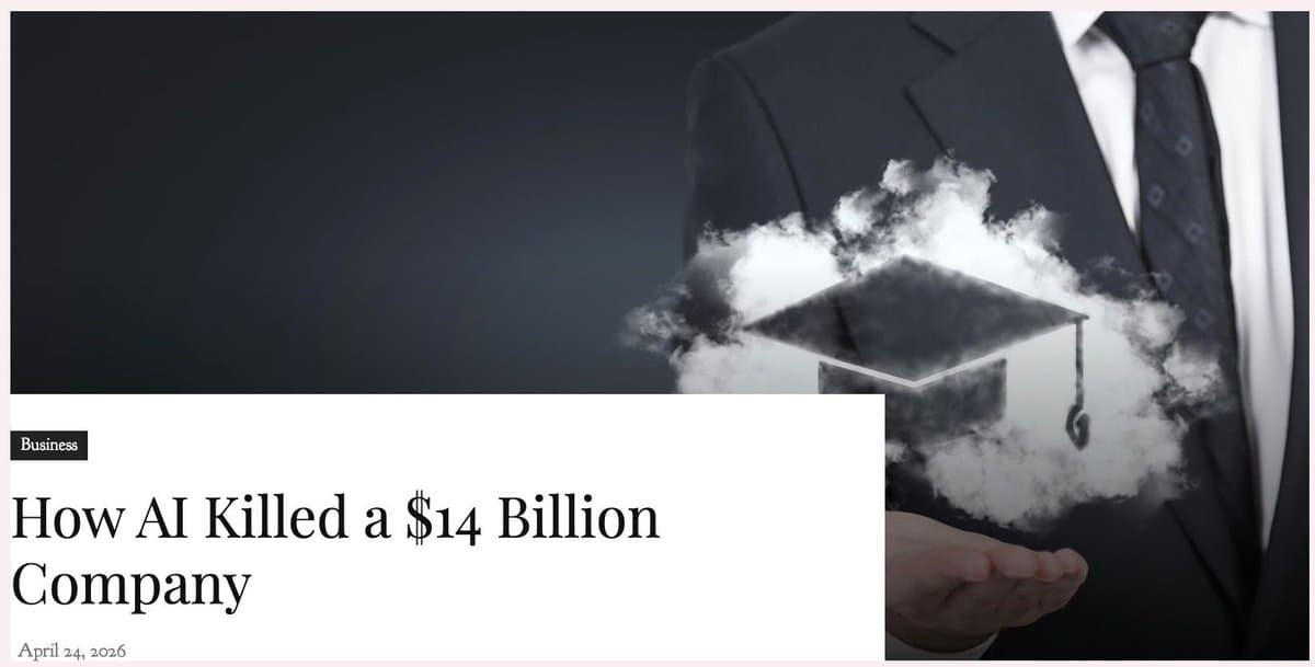 ChatGPT Wiped Out $14B of Chegg Value