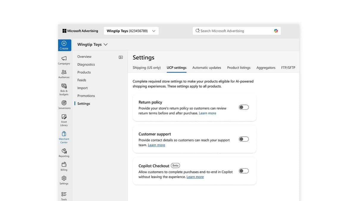Microsoft Adds Real‑time Shopify Integration via UCP