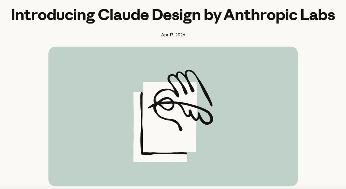 Claude Design Debut Triggers 7% Figma Stock Plunge