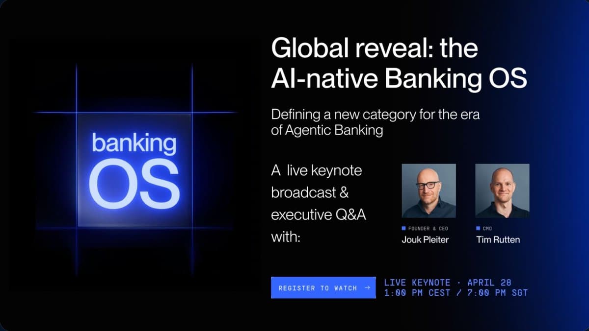AI‑Native Banking OS Powers Autonomous Agent Infrastructure