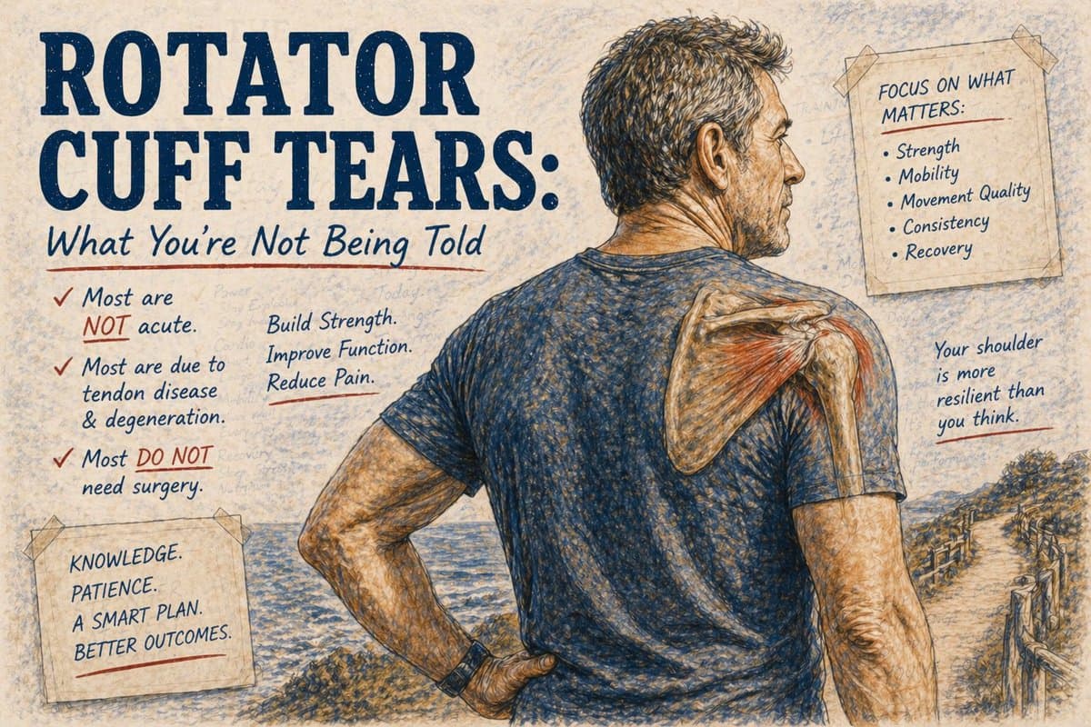 Most Rotator Cuff “Tears” Aren’t True Tears