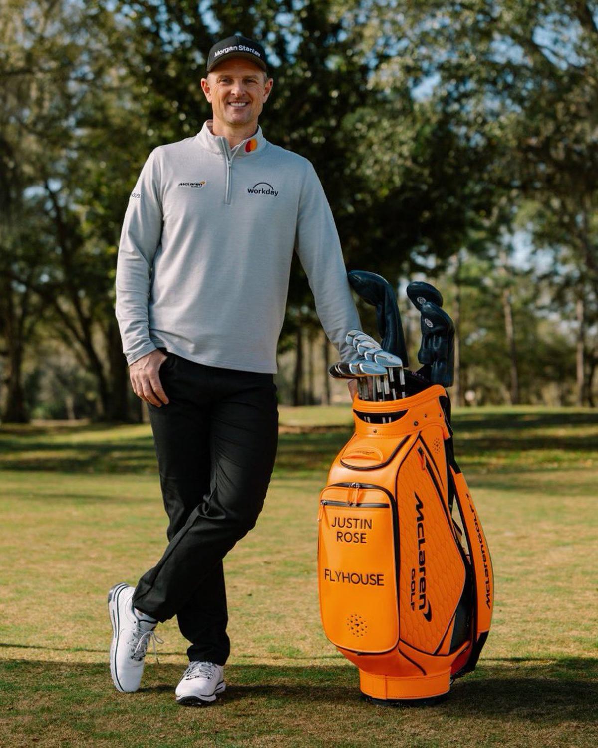 Justin Rose Joins McLaren Golf as Ambassador and Investor