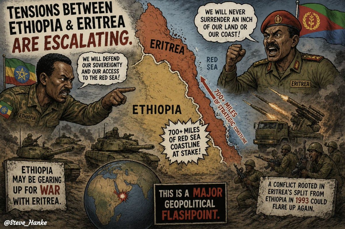 US Re-Engagement Sparks Ethiopia‑Eritrea War Concerns