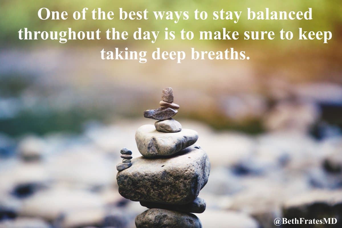 Swap Shallow Breaths for Deep Breaths During Stress