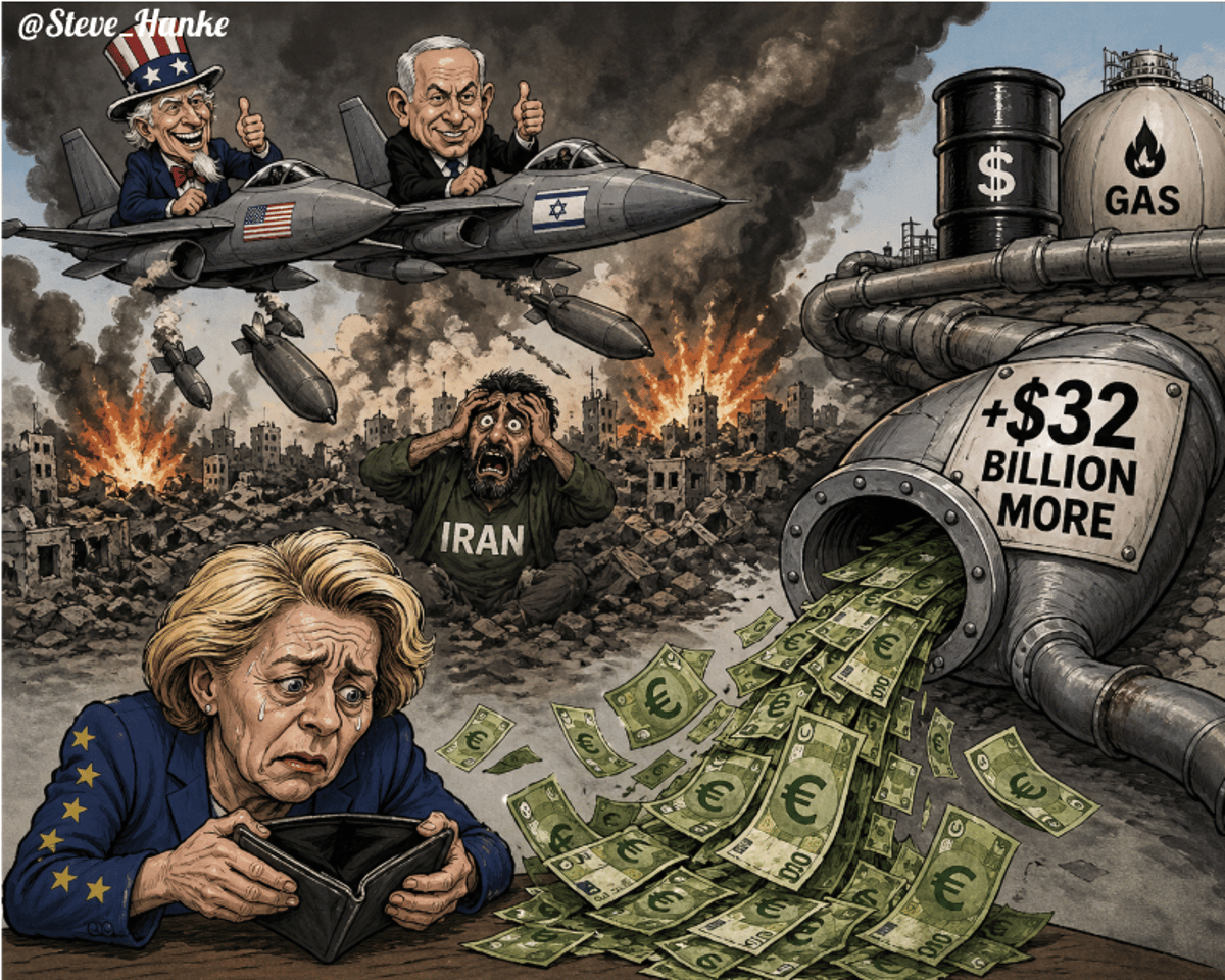 Europe Faces $32 B Extra Energy Costs From US‑Israel War