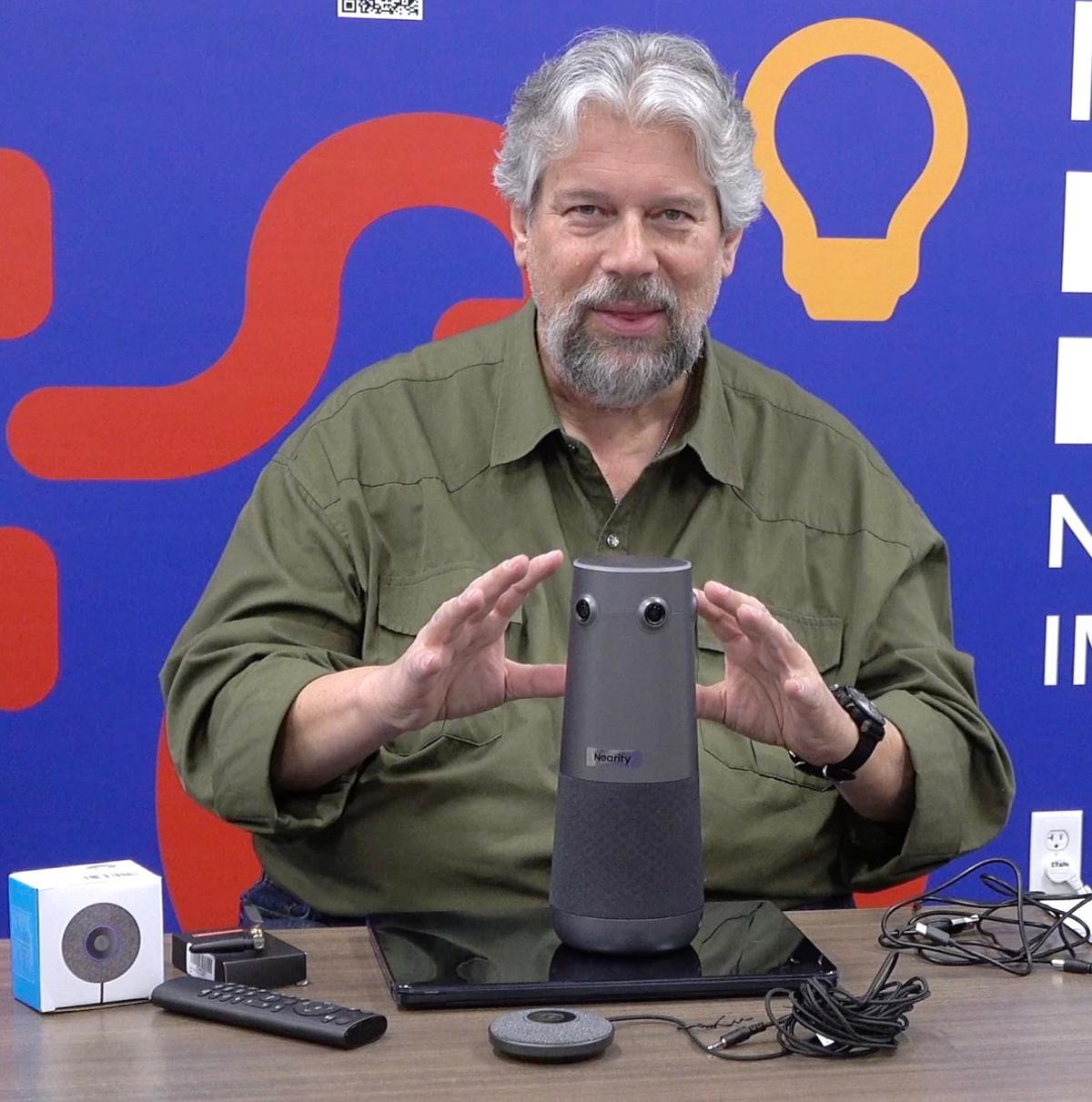 Nearity 360 Alien Camera Revolutionizes Group Video Meetings
