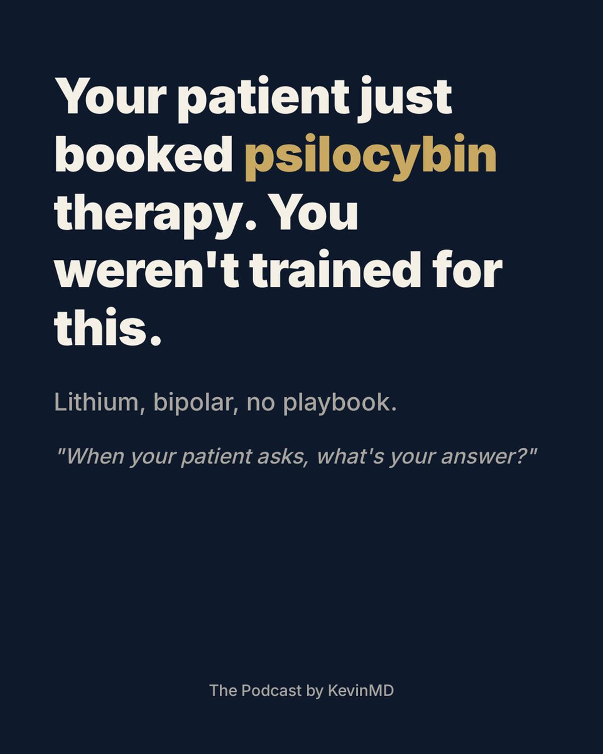 Lithium Interaction Poses Major Seizure Risk with Psilocybin