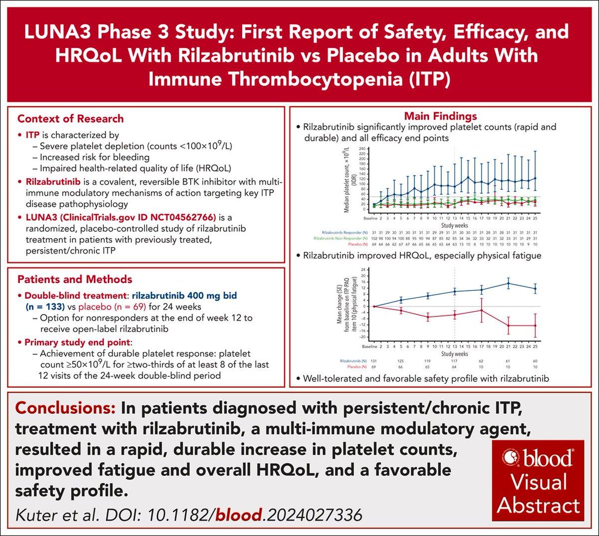 Rilzabrutinib Shows Safety and Efficacy in Chronic ITP