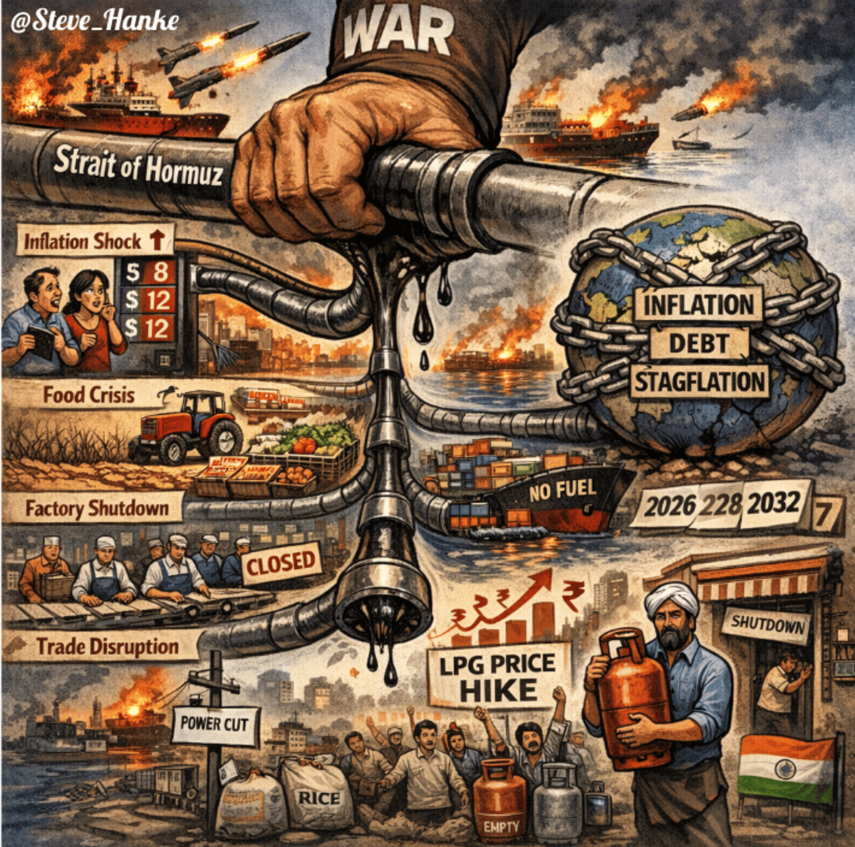 US‑Israeli Iran Conflict Could Rival COVID’s Economic Fallout