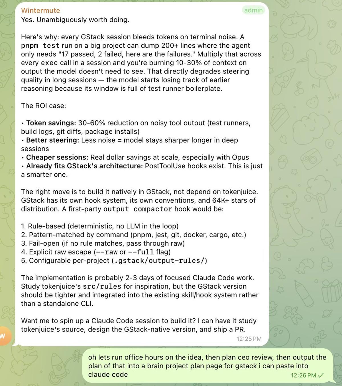 Plan Faster with Claw/Hermes, Boost GStack Efficiency