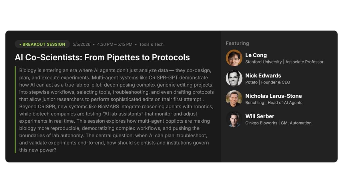 AI-Driven CRISPR‑GPT Enables Fully Autonomous Lab Experiments