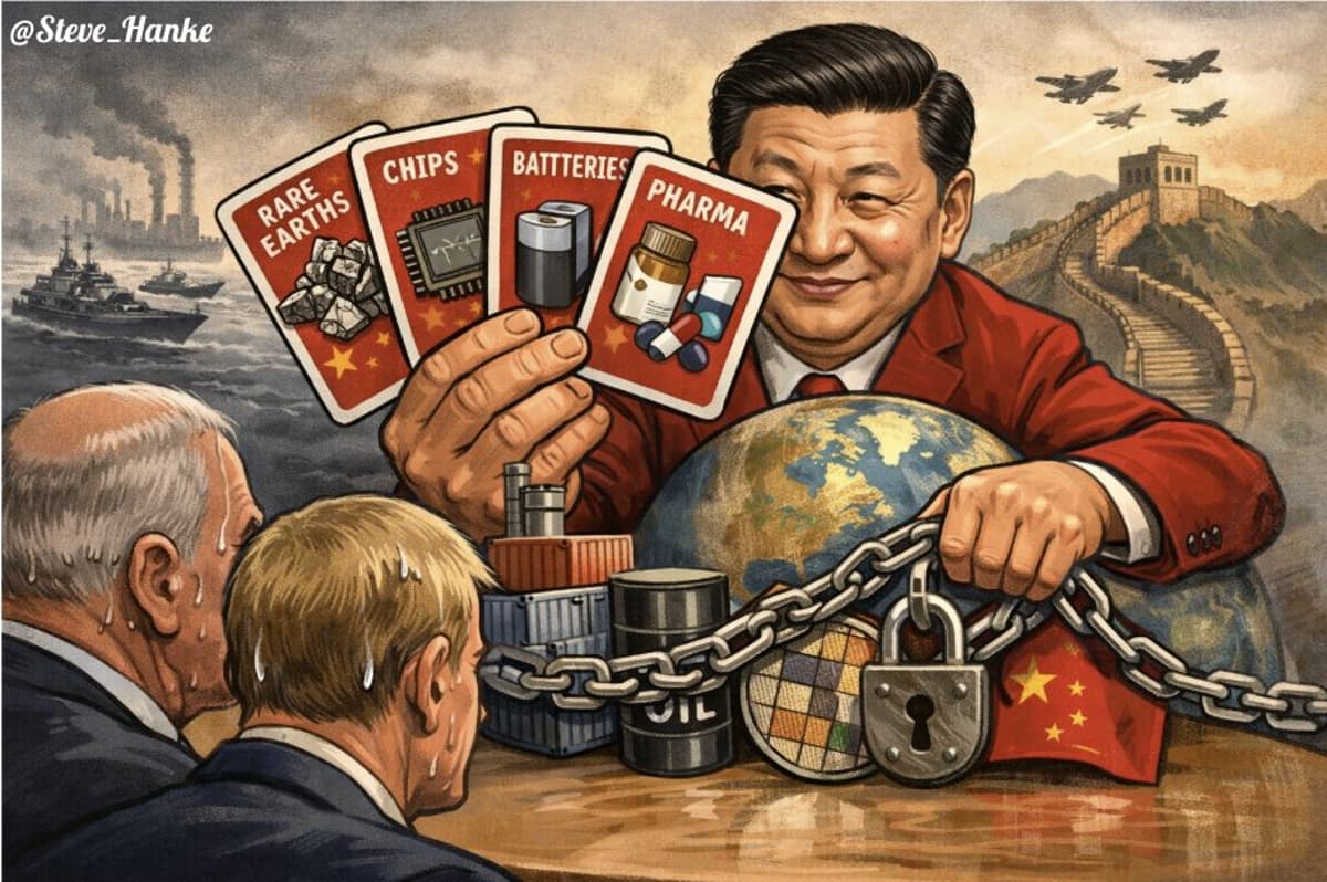 China Triples Export Controls, Turns Supply Chains Into Leverage