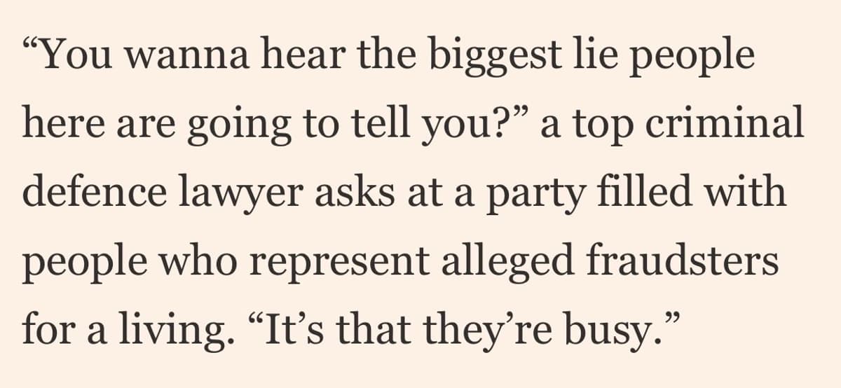 Trump's Apathy Toward White‑Collar Crime Squeezes Defense Lawyers