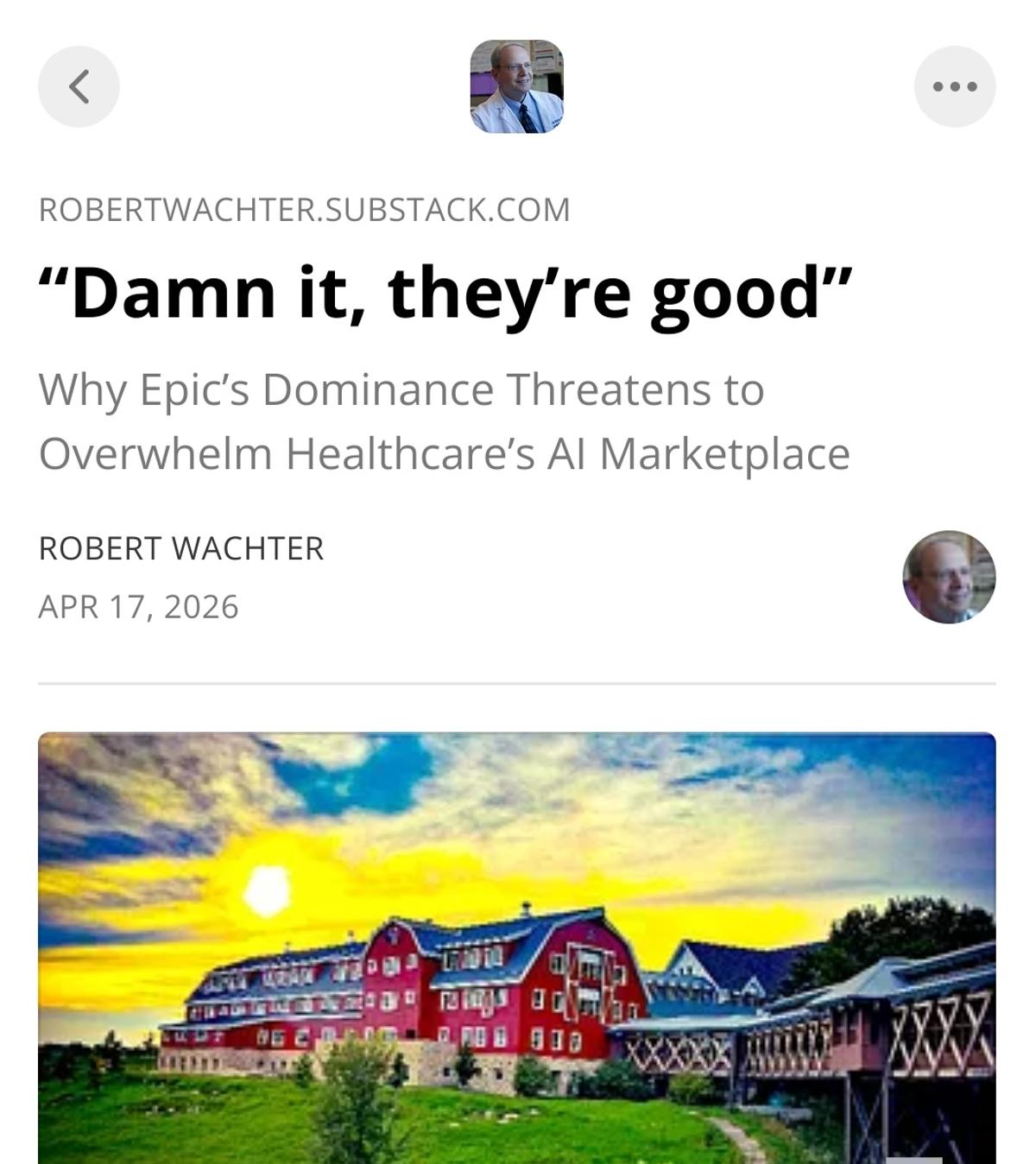 Epic's AI Suite Crowds Out Third‑Party Tools in Healthcare