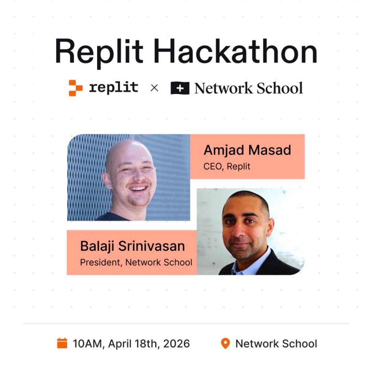 Join Tomorrow's Replit Agent 4 Hackathon in Singapore