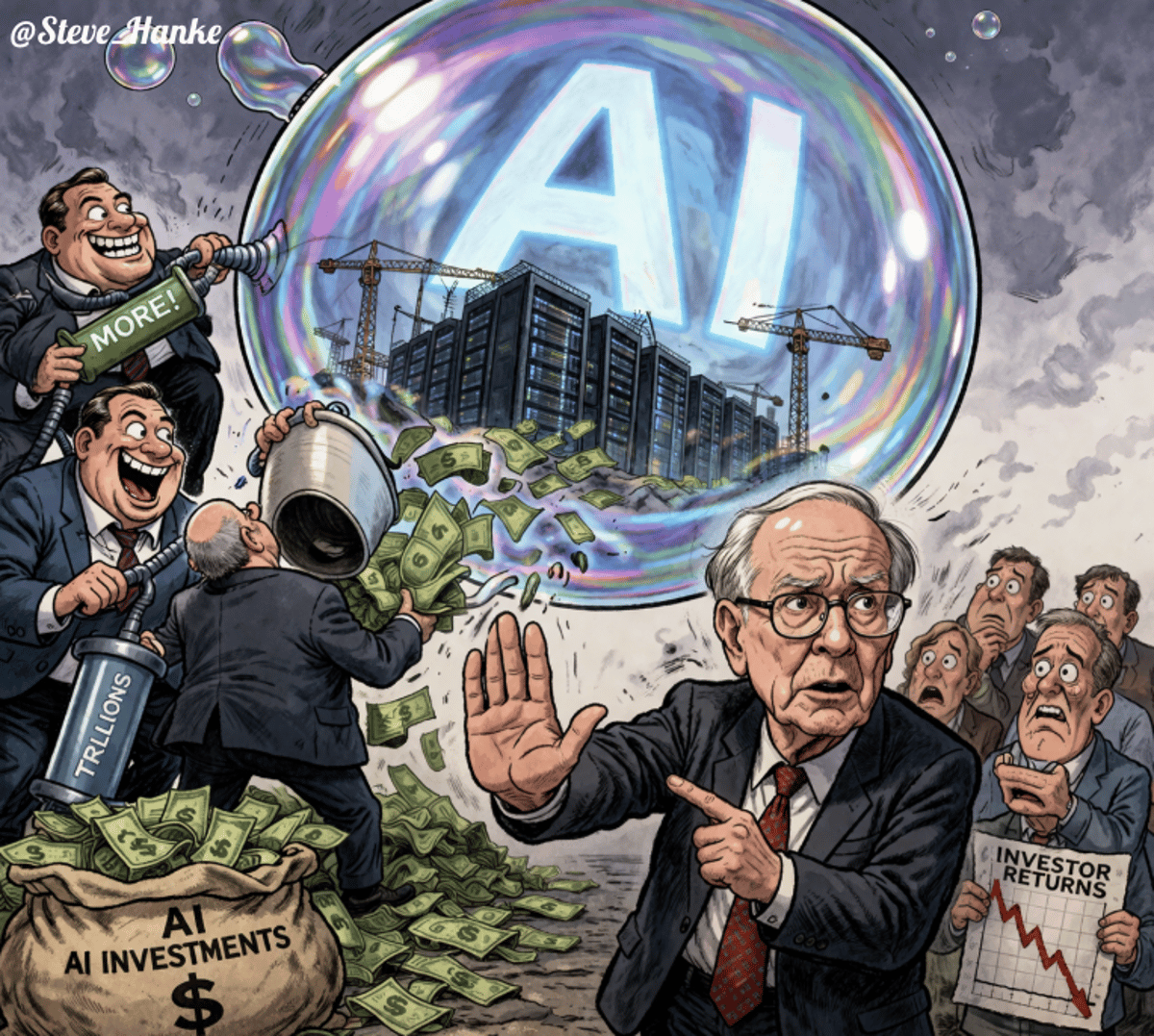 AI Hype Fuels Overinvestment, Warns Apollo President