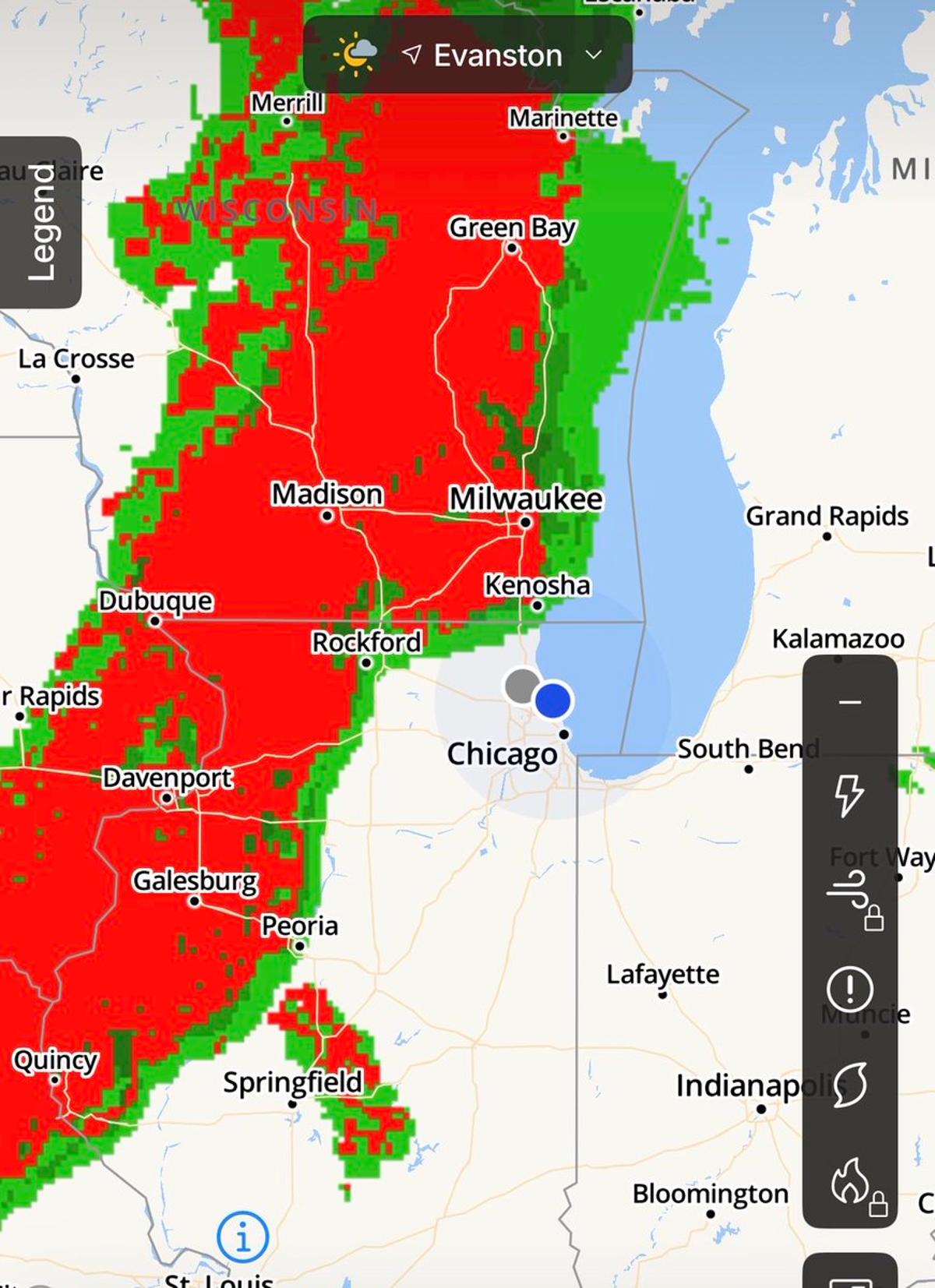 Chicago Tonight: Expect Turbulent Weather, Secure Your Aircraft