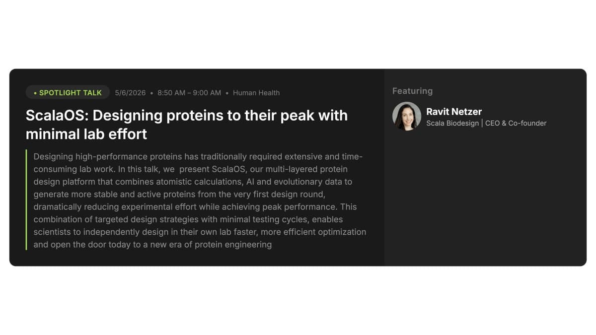 Design‑First Protein Engineering Delivers Round‑One Success