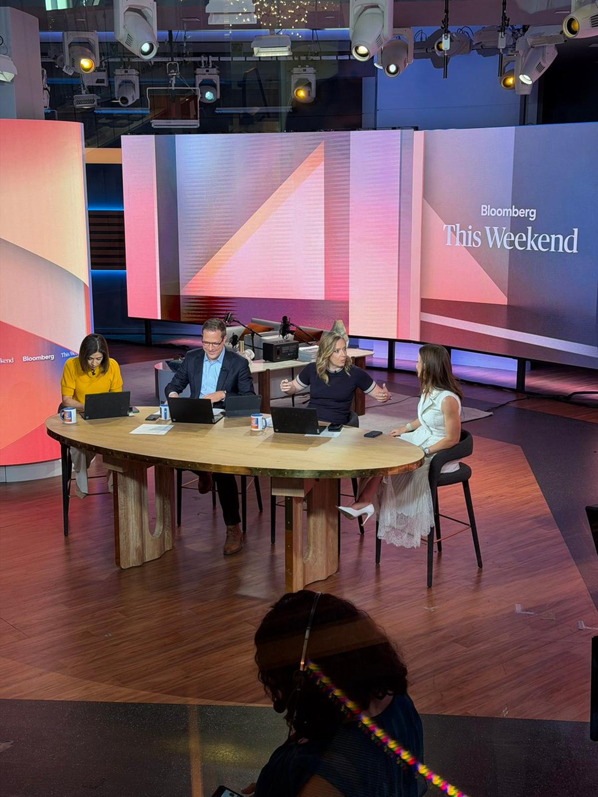 Discussing Anthropic on Bloomberg TV This Weekend