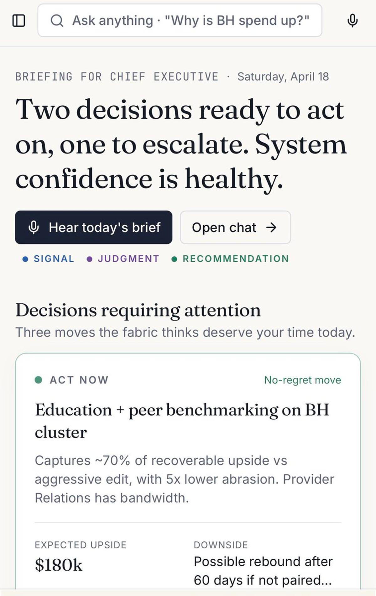 Payers Need Decision Tools, Not Just Dashboards