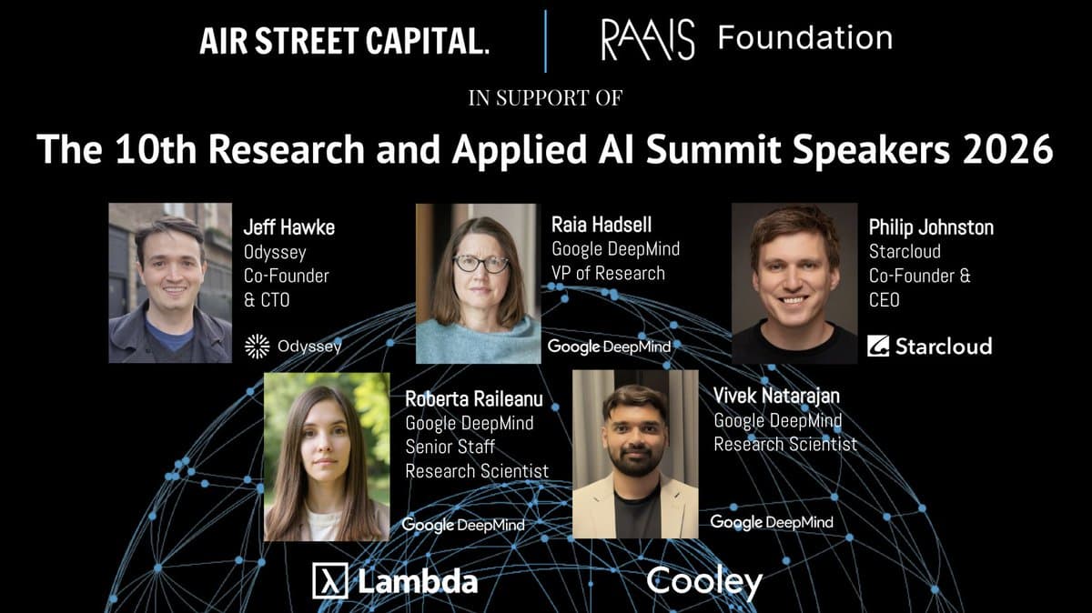 Join London’s 10th RAaIS: Frontier AI Summit