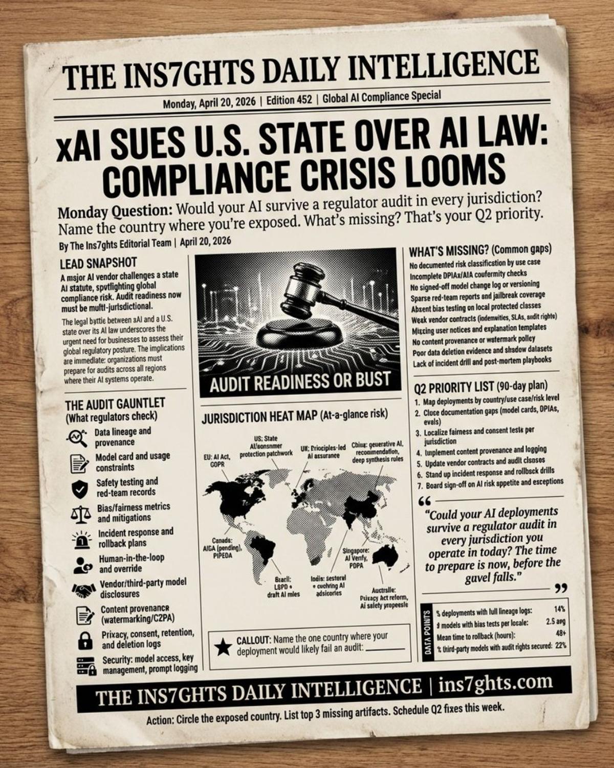 AI Firms Must Audit Global Compliance Amid Rising Regulations