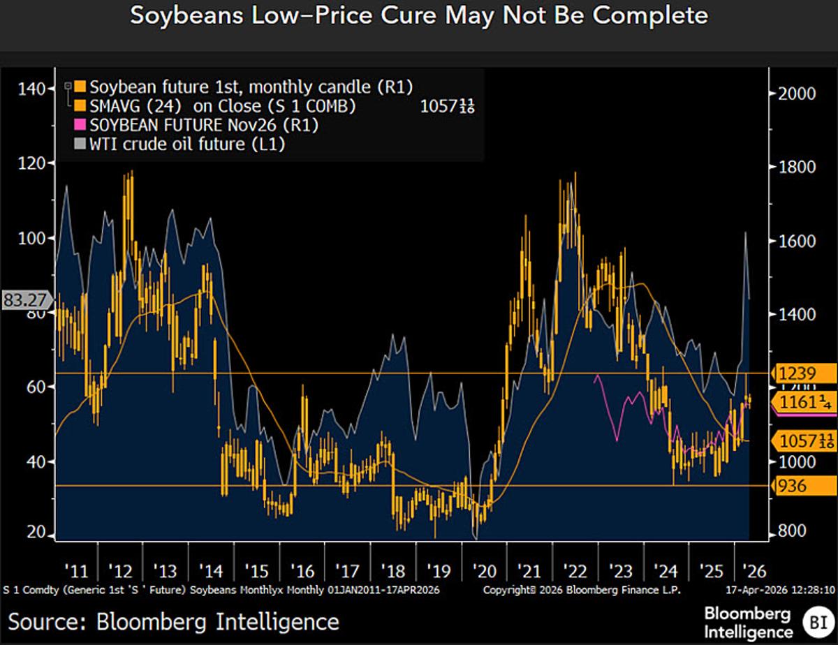 Soybeans May Touch $12.39, But $9 Likely