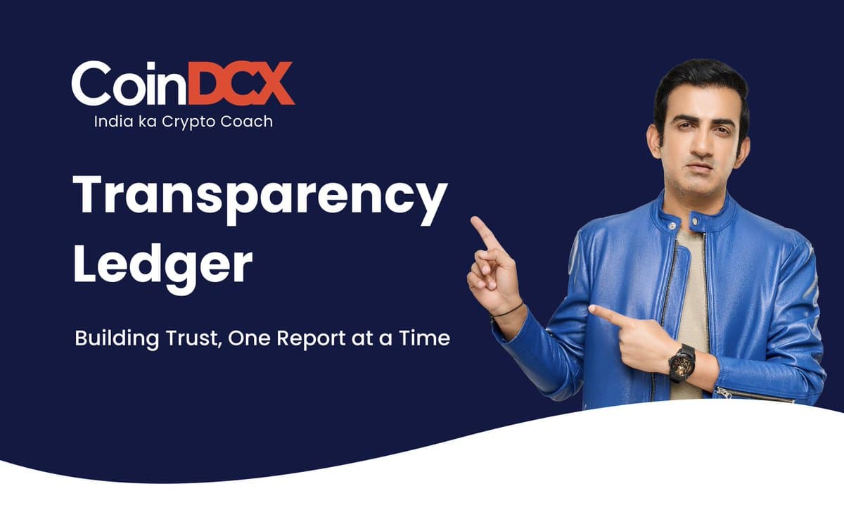 CoinDCX March 2026 Transparency Report Highlights Reserves & Volume