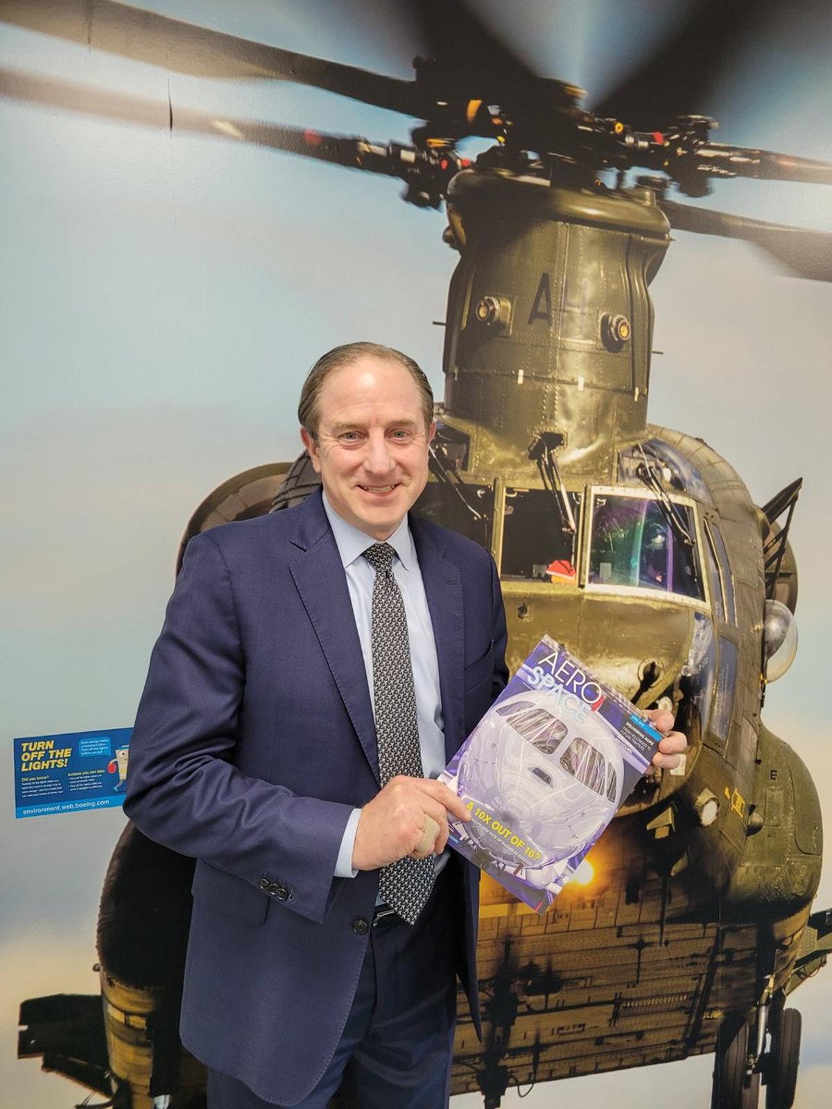 Boeing Exec Discusses Supply Chain, AI, Future Pilot Training