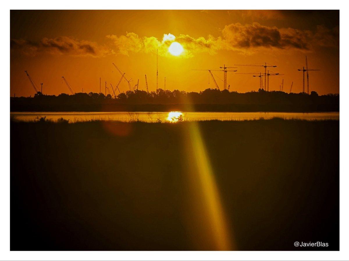 American LNG Revolution Rises: Woodside Cranes at Lake Charles