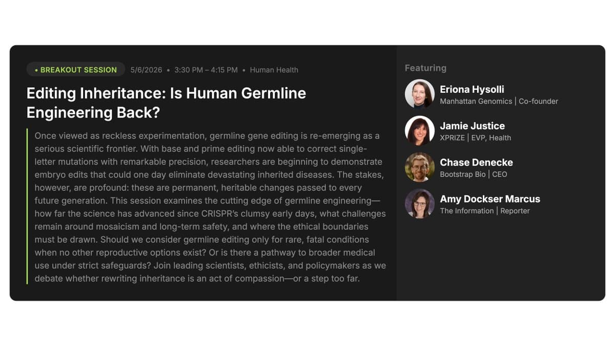 CRISPR Advances Outpace Ethics in Germline Editing Debate