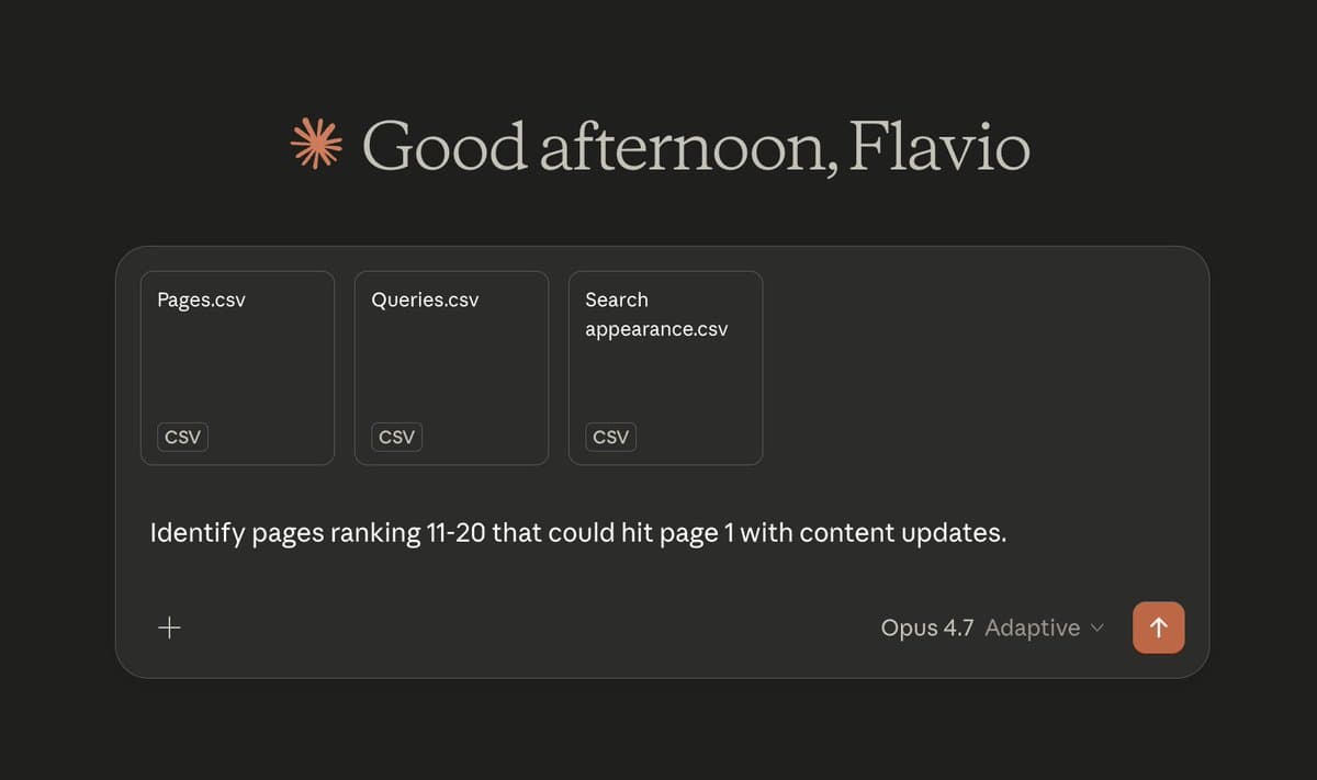 Claude Pinpoints Rank‑11‑20 Pages Ready for #1