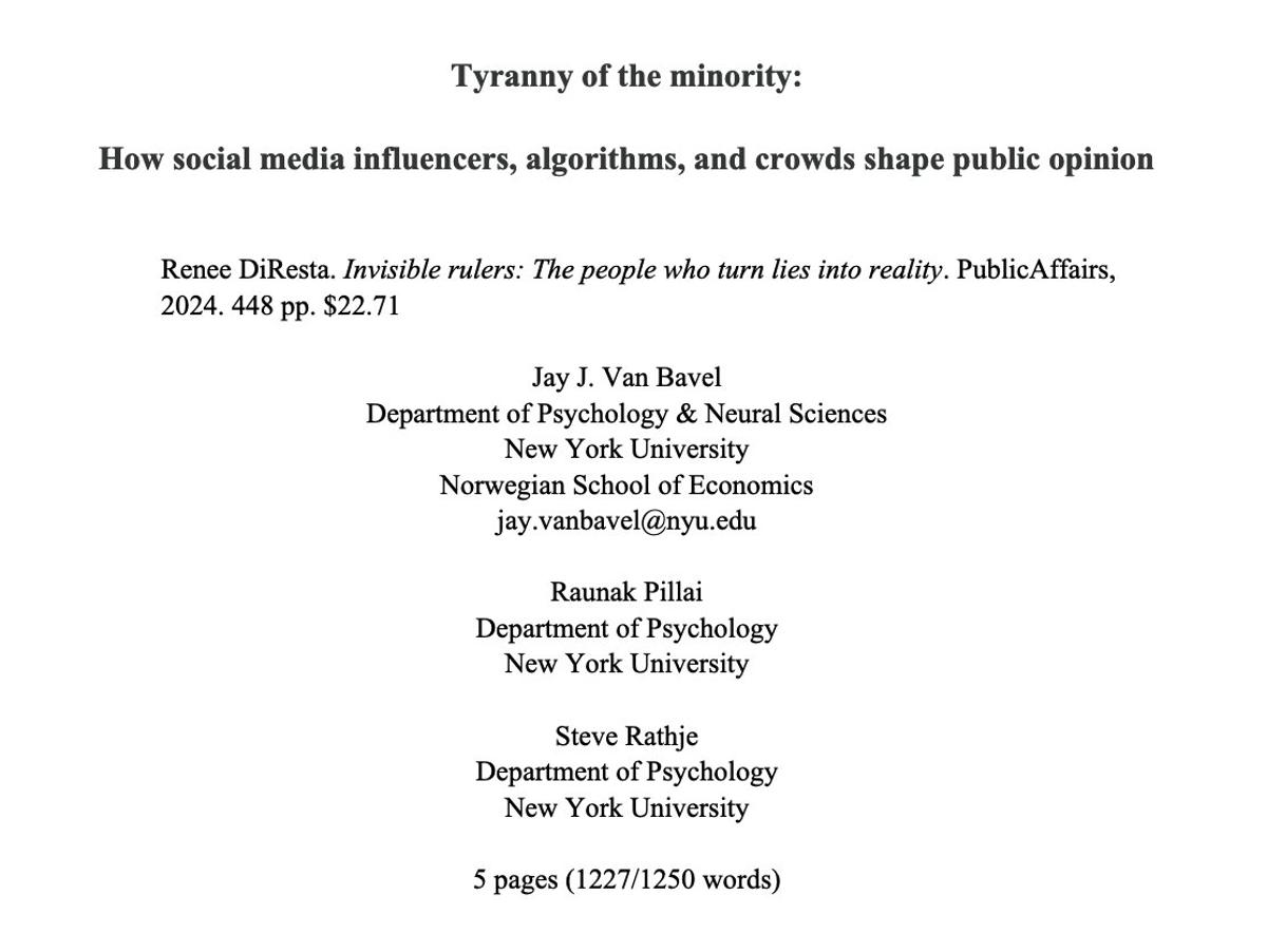 Tiny Elite Shapes Misinformation, Distorts Public Perception
