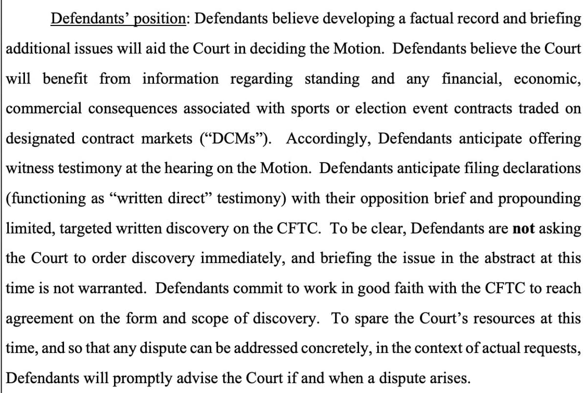 Arizona Requests June Hearing, Limited Discovery, Clarifies TRO Limits