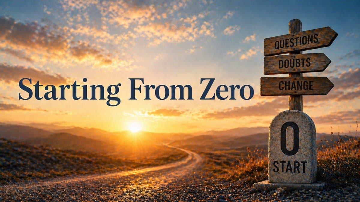 From Zero to Change: Your First Critical Step