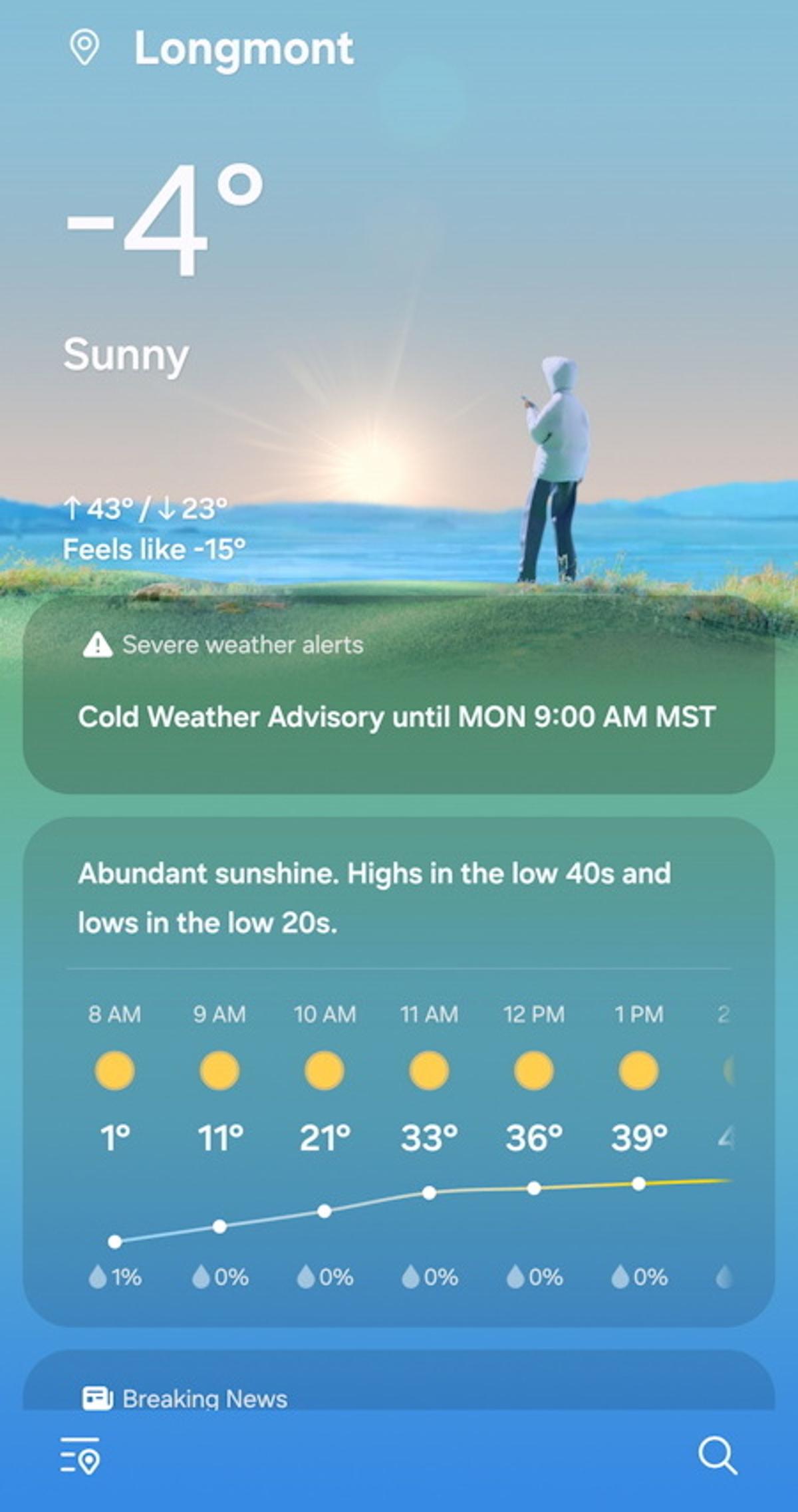 Customize Samsung Weather App’s Activity List Easily