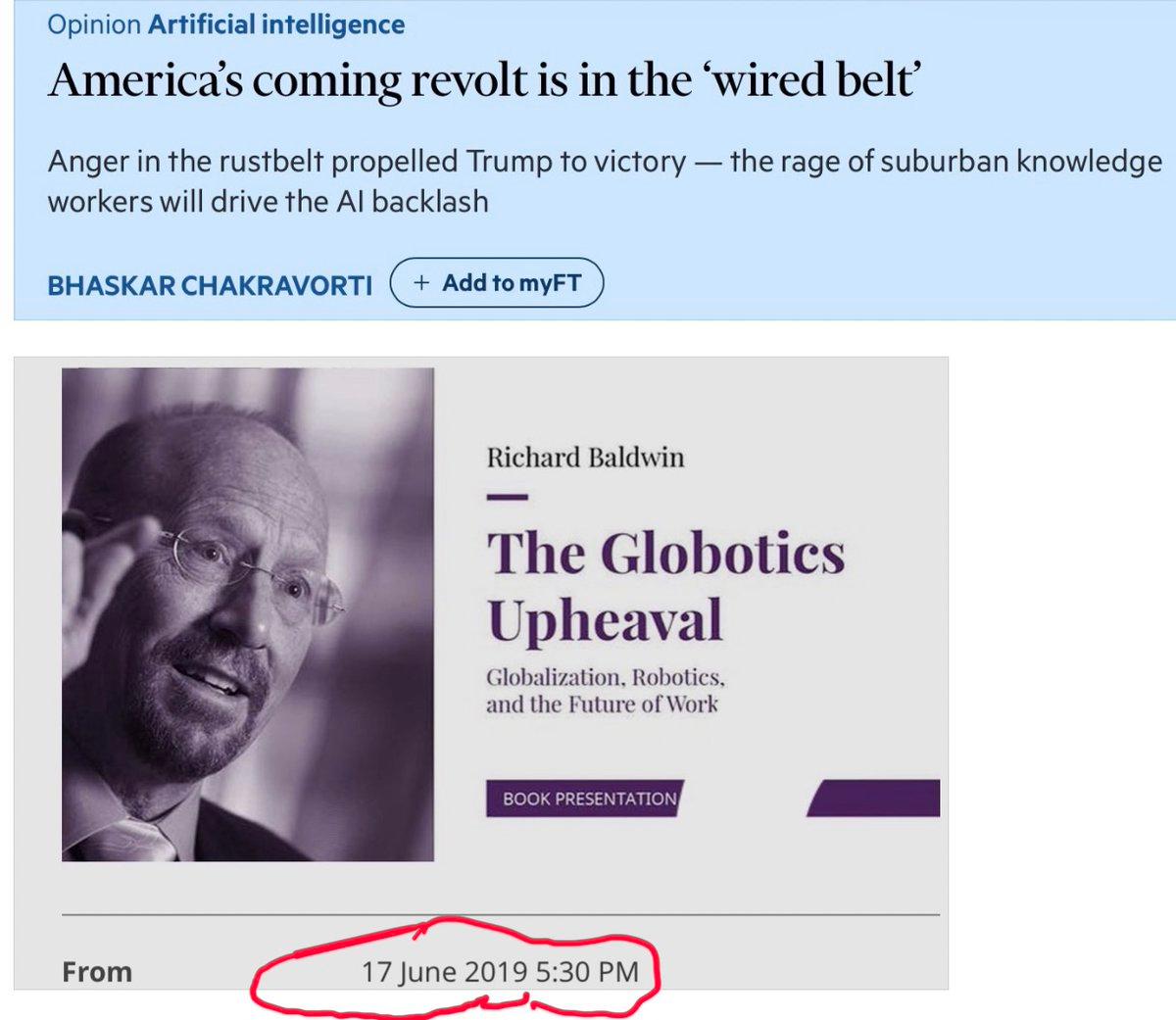 AI and Globalization Threaten White‑Collar Jobs and Welfare State