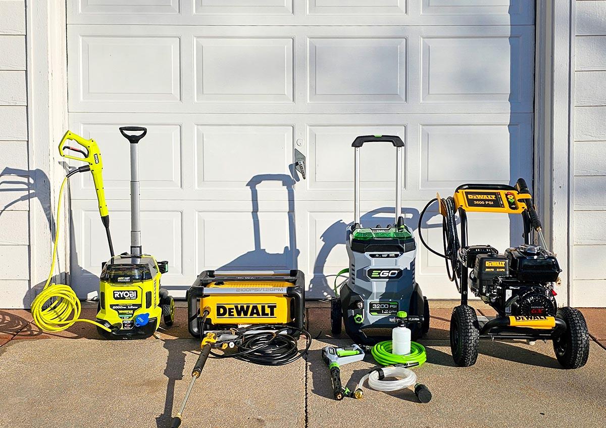 Best Pressure Washer Revealed After Testing 14 Models