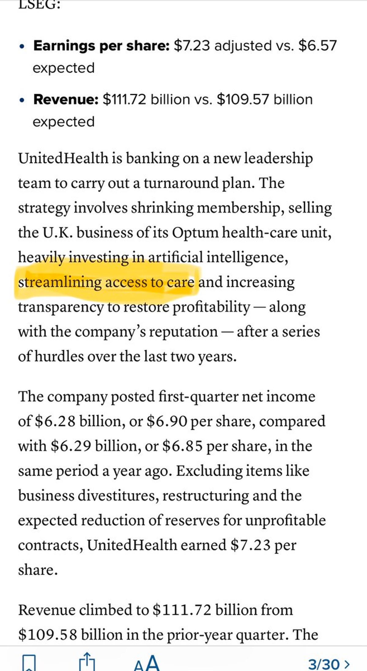 UnitedHealth's Profit Strategy: Deny Patients Needed Medication