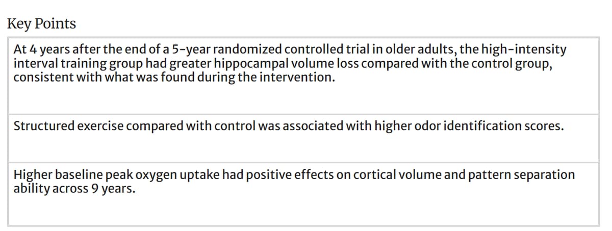 High‑Intensity Training Linked to Greater Brain Atrophy in Seniors