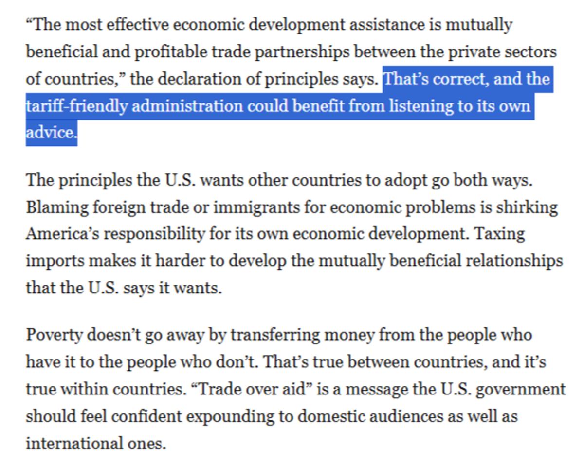 Trump's UN Trade-Over-Aid Proposal: Correct Yet Comically Bizarre